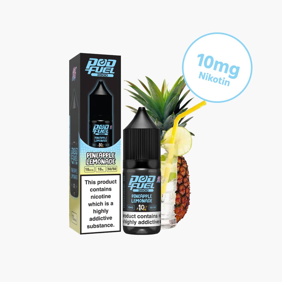 podfuel pineapple lemonade nikotinsalz liquid 10mg