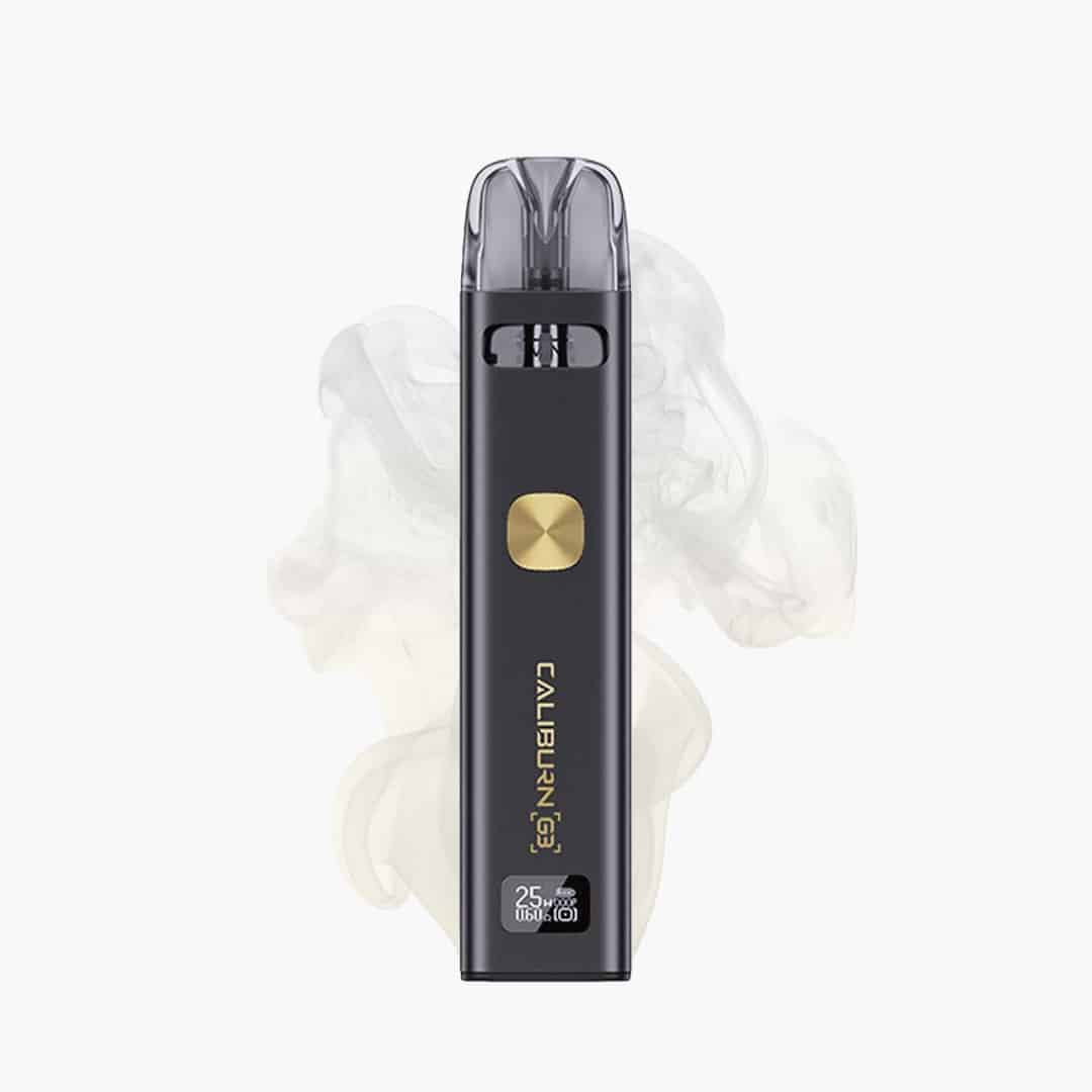 uwell caliburn g3 midnight gold noir or pod set