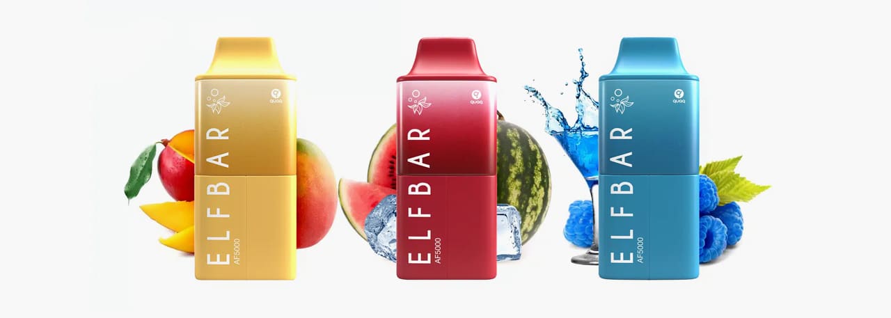 Elfbar AF5000 ohne Nikotin, alle Geschmacksrichtungen