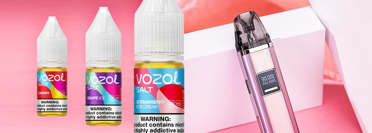Système de dosettes pour Vozol E-liquid