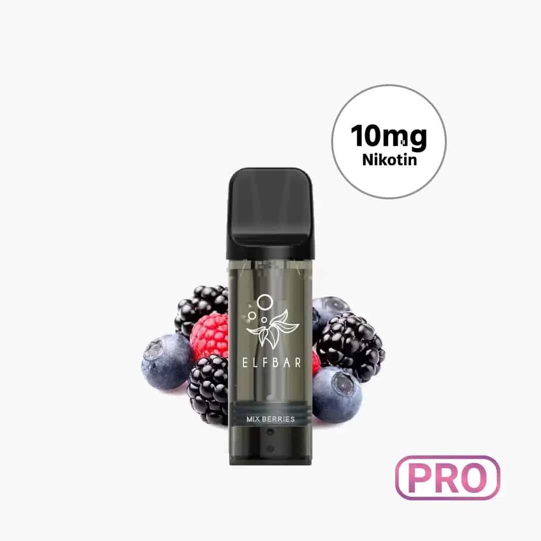 elfbar elfa pro pods 10mg mix berries 2 ex