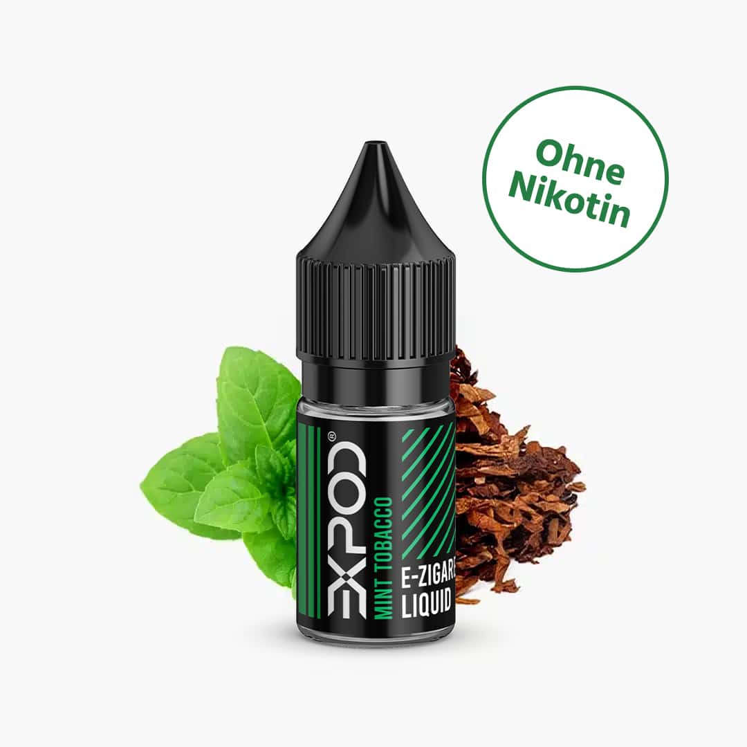 expod liquid mint tobacco ohne nikotin