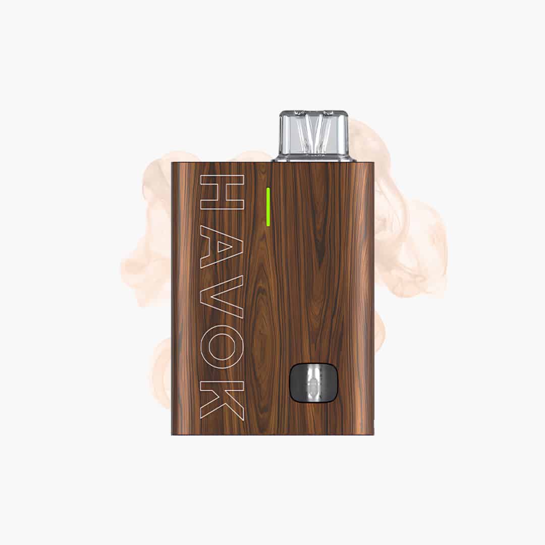 uwell havok r brown wood braun holz pod system