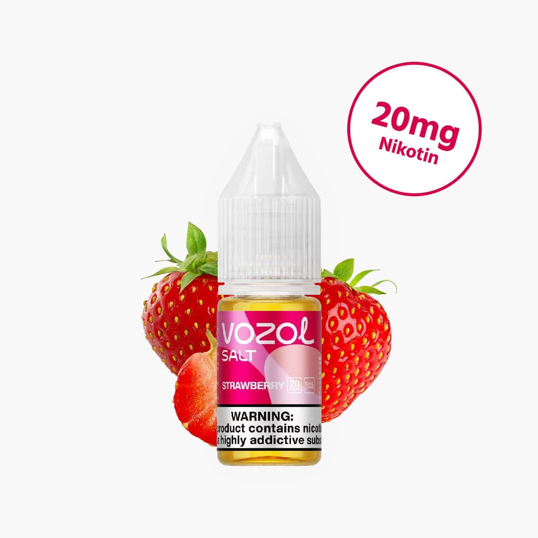 vozol liquid strawberry nikotinsalz liquid 20mg