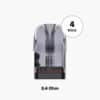 uwell caliburn g3 ersatzpod 3ml 4 stueck 0 4 ohm