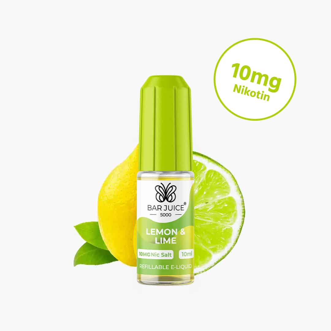 bar juice 5000 lemon lime nikotinsalz liquid 10mg