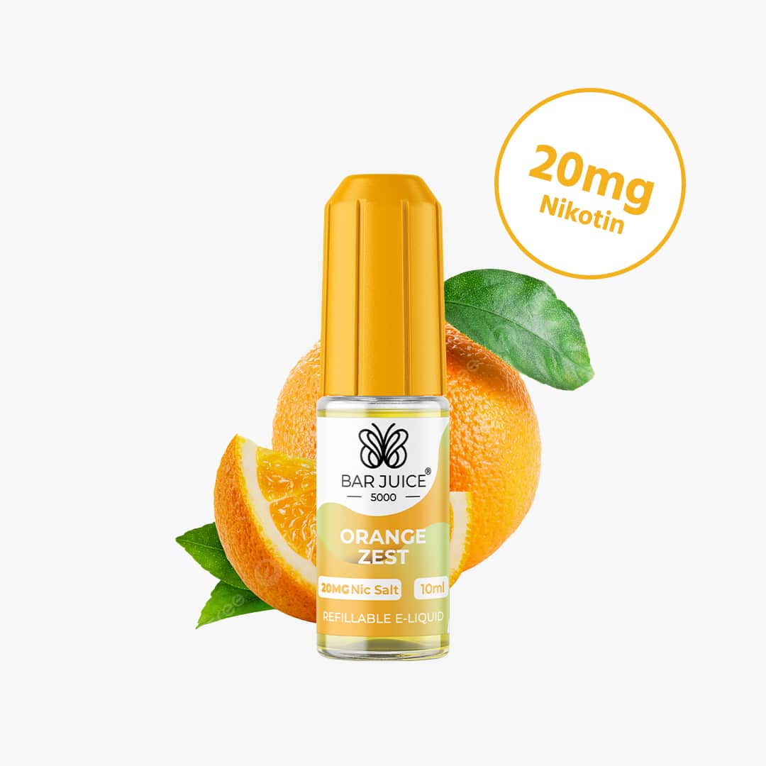 bar juice 5000 orange zest nikotinsalz liquid 20mg