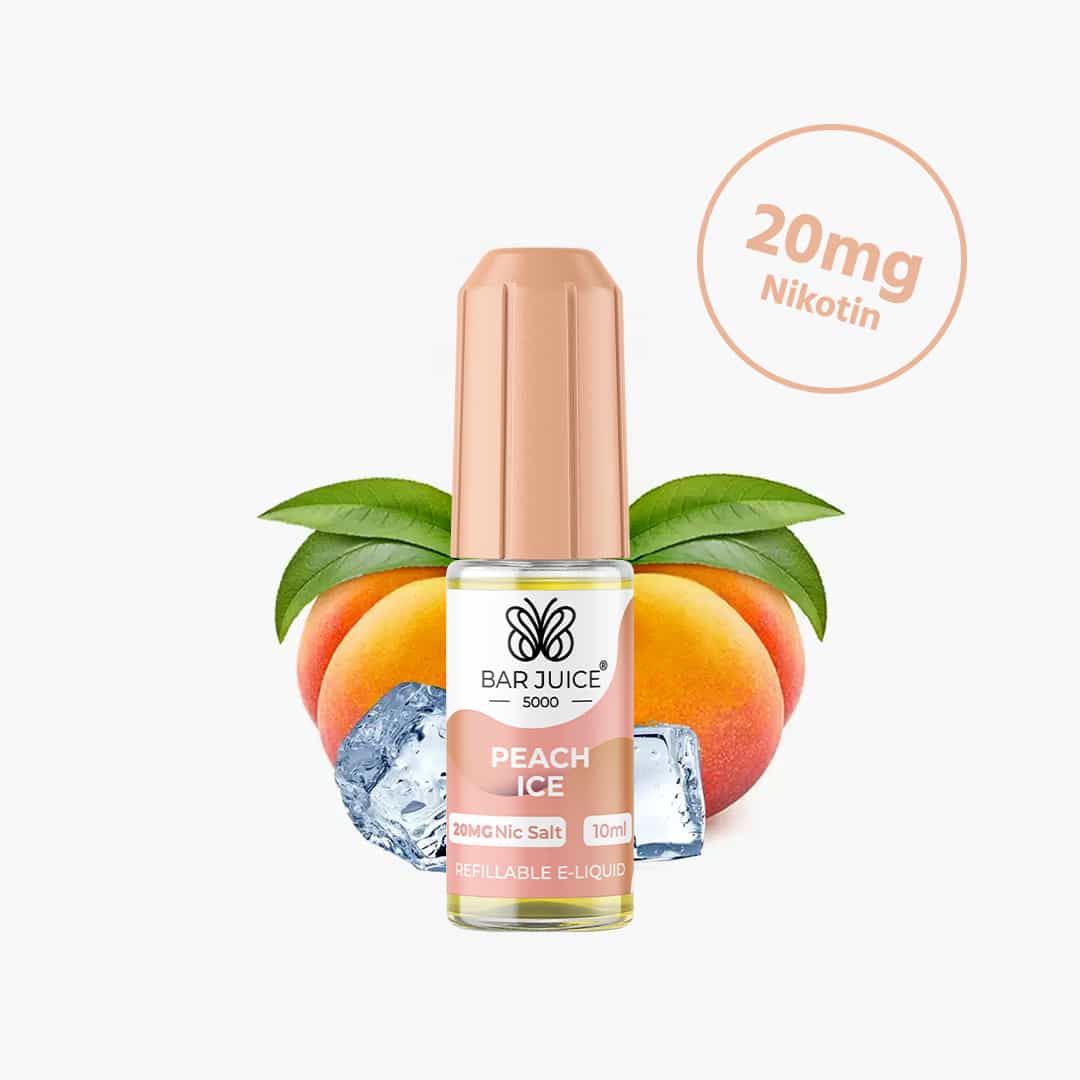 bar juice 5000 peach ice nikotinsalz liquid 20mg