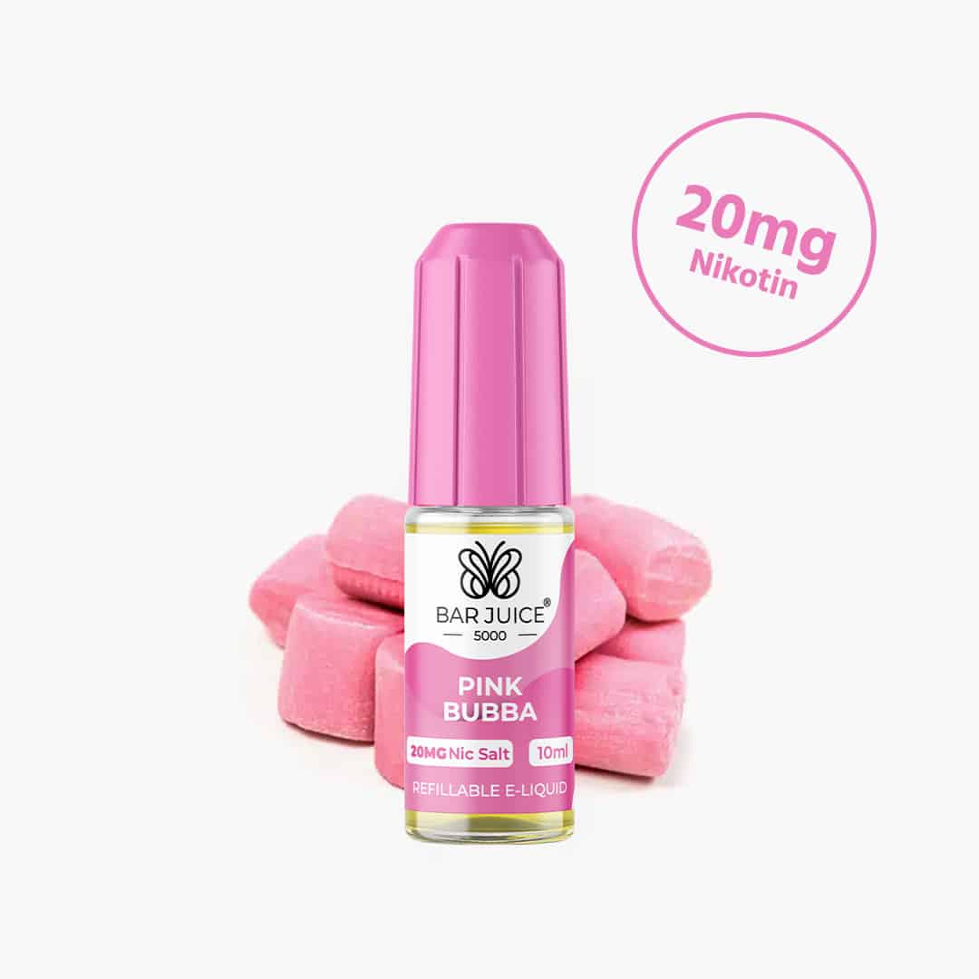 bar juice 5000 pink bubba nikotinsalz liquid 20mg