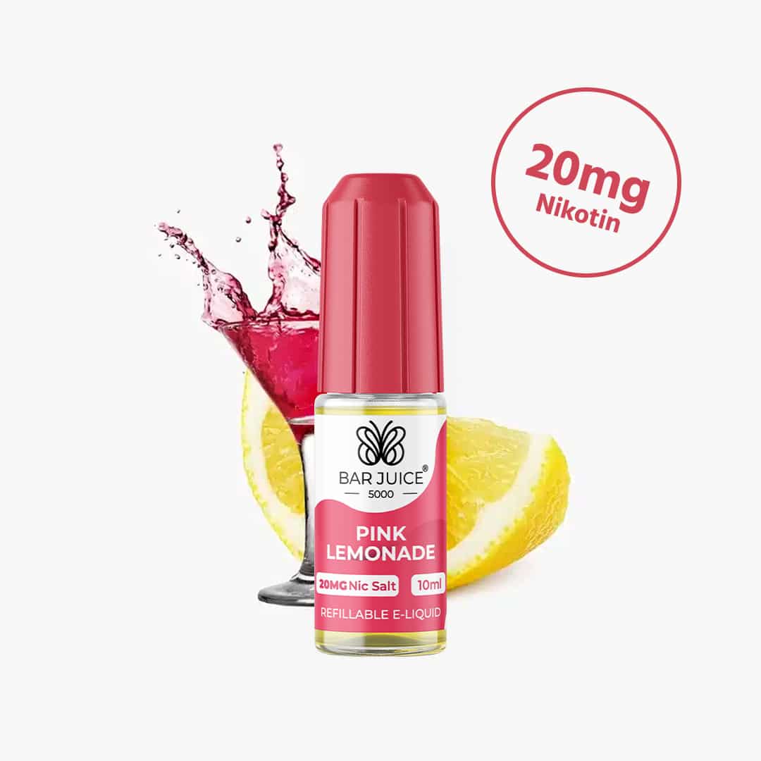 bar juice 5000 pink lemonade nikotinsalz liquid 20mg