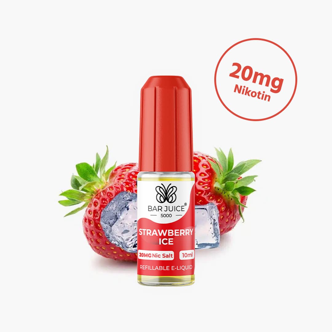 bar juice 5000 strawberry ice nikotinsalz liquid 20mg