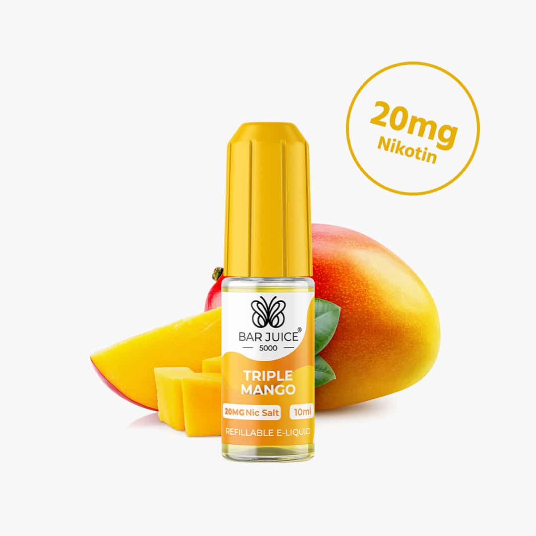 bar juice 5000 triple mango nikotinsalz liquid 20mg
