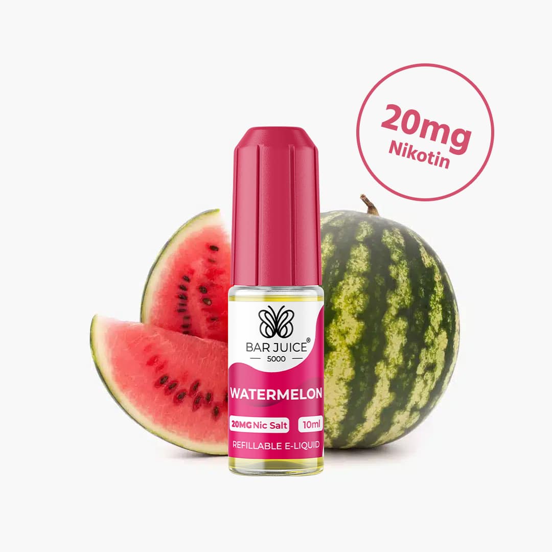 bar juice 5000 watermelon nikotinsalz liquid 20mg