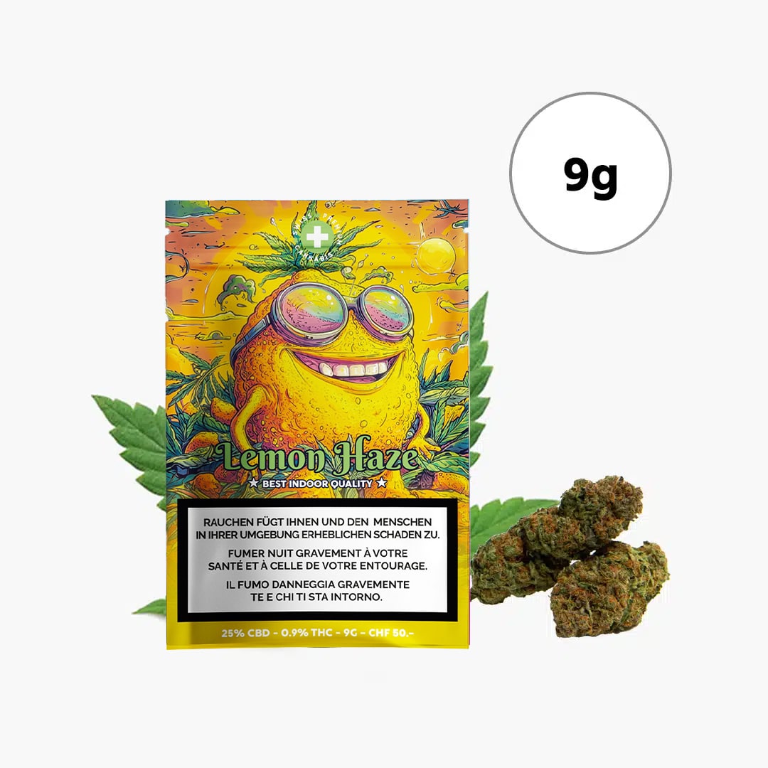 high level genetics lemon haze indoor cbd blueten 9g 25 cbd