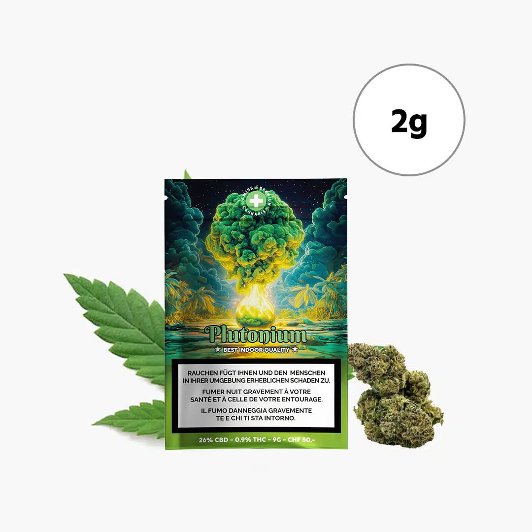 urbanpharm plutonium indoor cbd blueten 2g 29 cbd