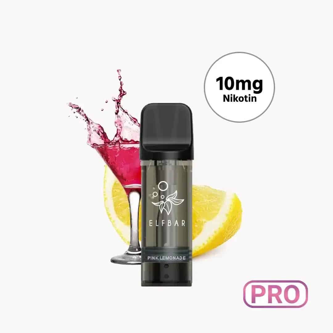 elfbar elfa pro pods 10mg pink lemonade 2 ex