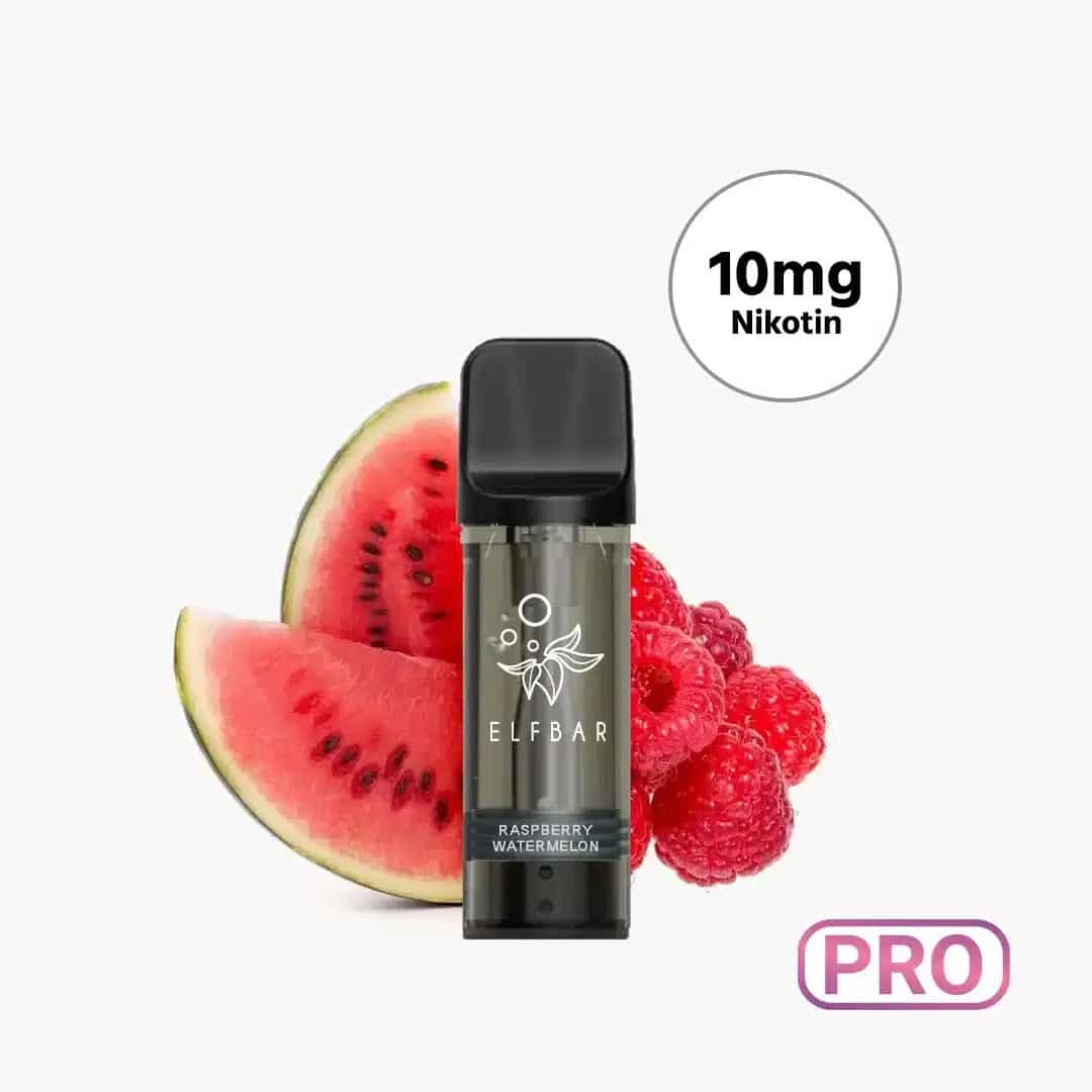 elfbar elfa pro pods 10mg raspberry watermelon 2 ex