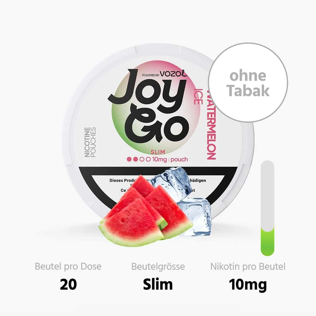 Vozol Snus Joy Go Watermelon Ice 10 mg