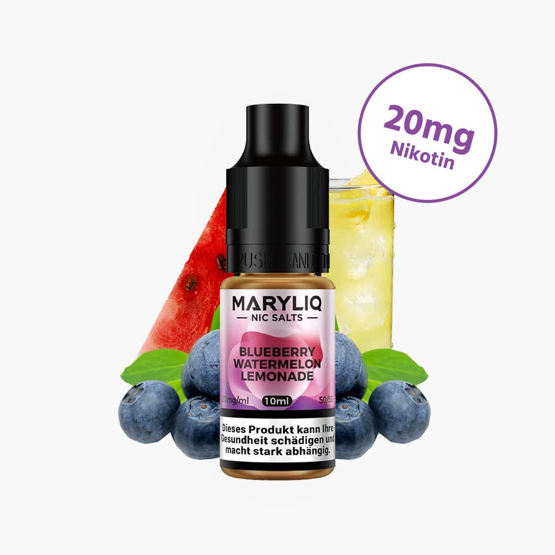 lost mary maryliq blueberry watermelon lemonade nikotinsalz liquid 20mg