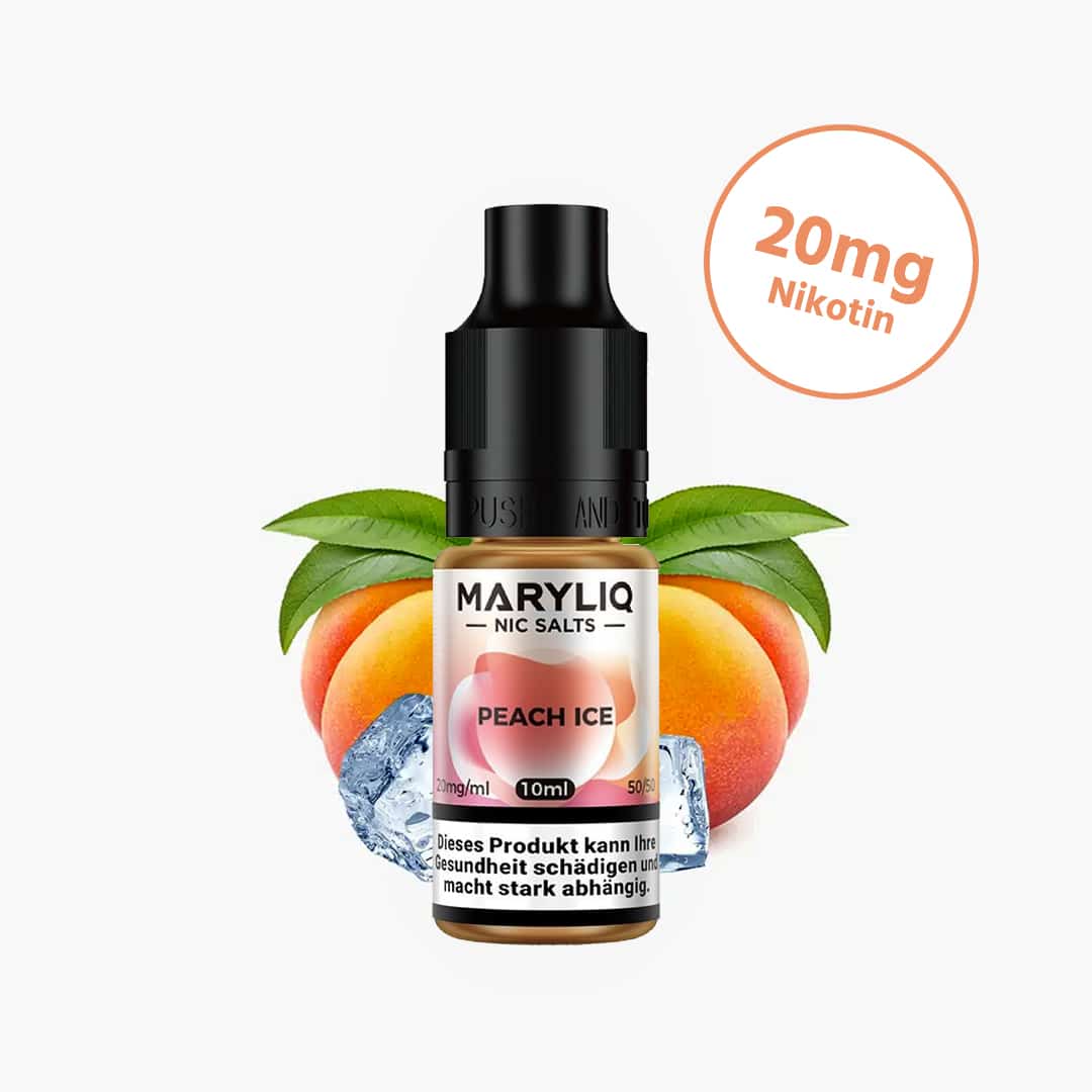 lost mary maryliq peach ice nikotinsalz liquid 20mg
