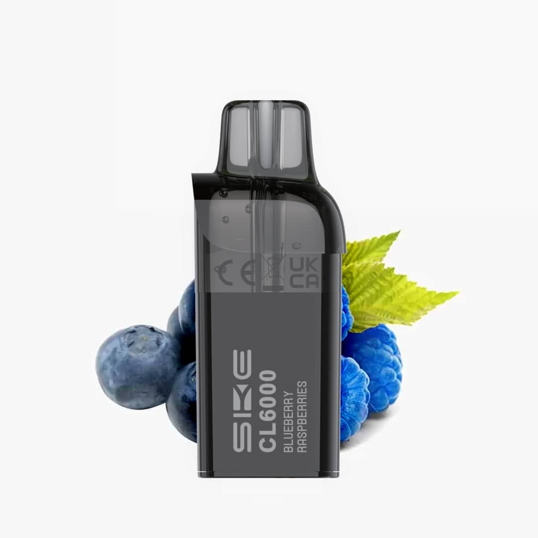 ske crystal cl6000 blueberry raspberry liquid pod 1
