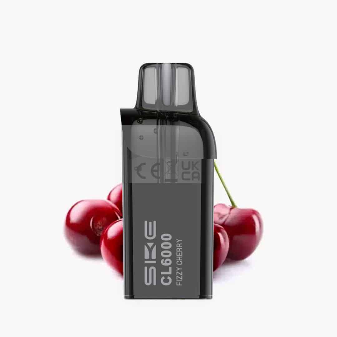 ske crystal cl6000 fizzy cherry liquid pod 1
