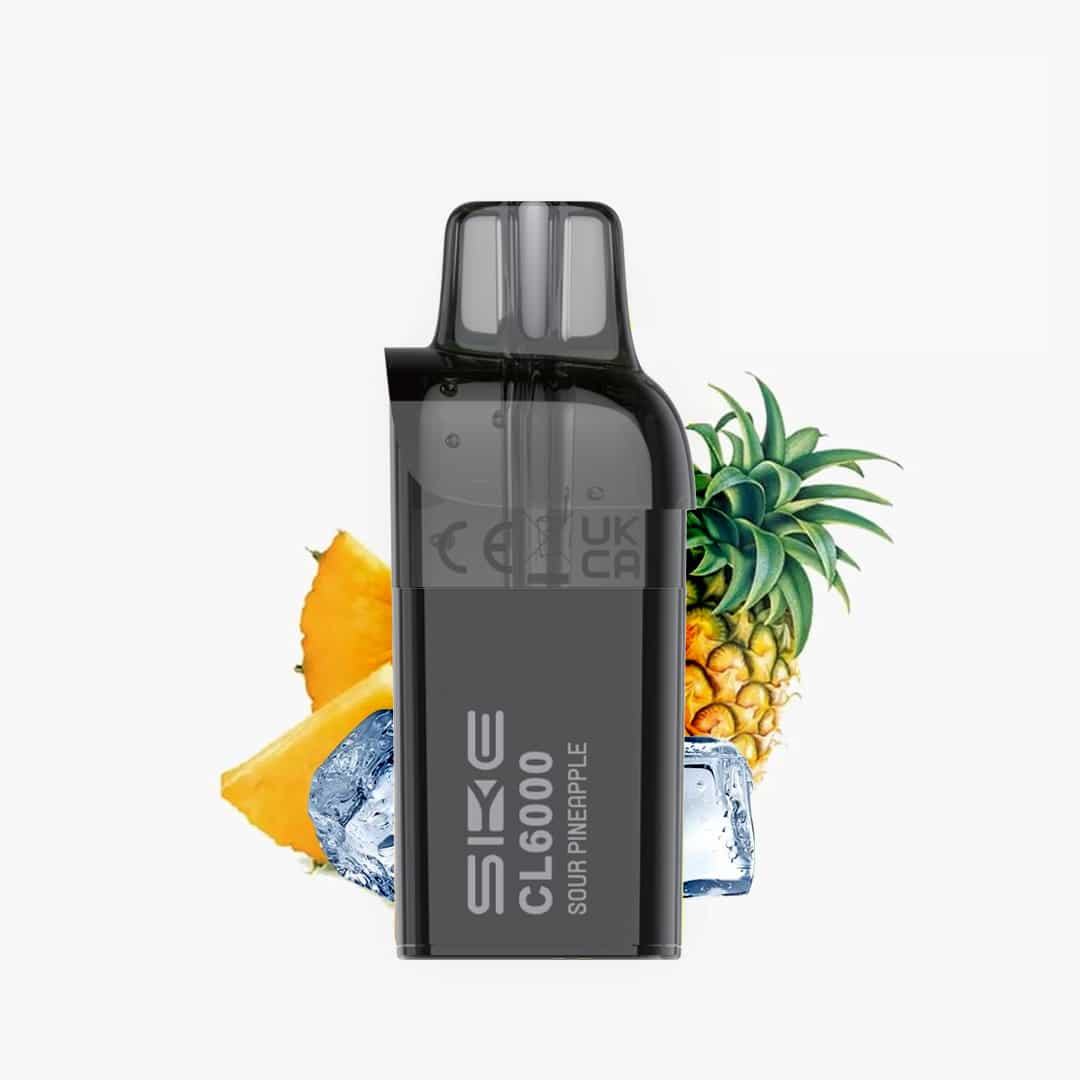 ske crystal cl6000 sour pineapple liquid pod 1