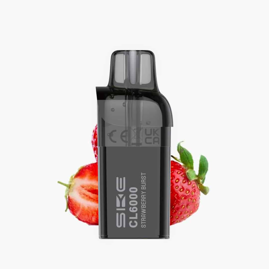 ske crystal cl6000 strawberry burst liquid pod 1