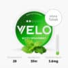 velo witty spearmint aw minze snus ohne tabak 14g 8mg nikotin 1