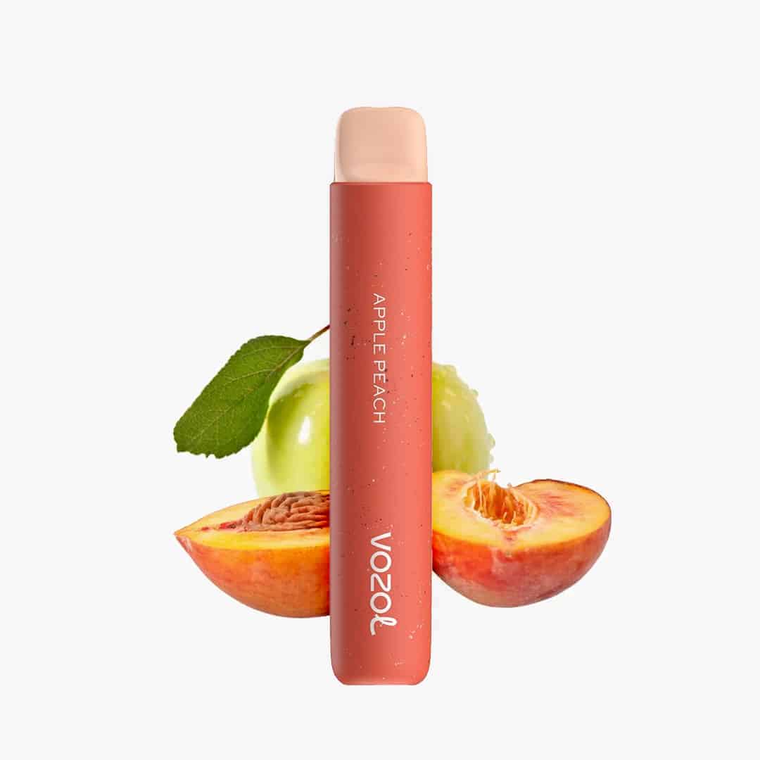 vozol star 600 apple peach apfel pfirsich