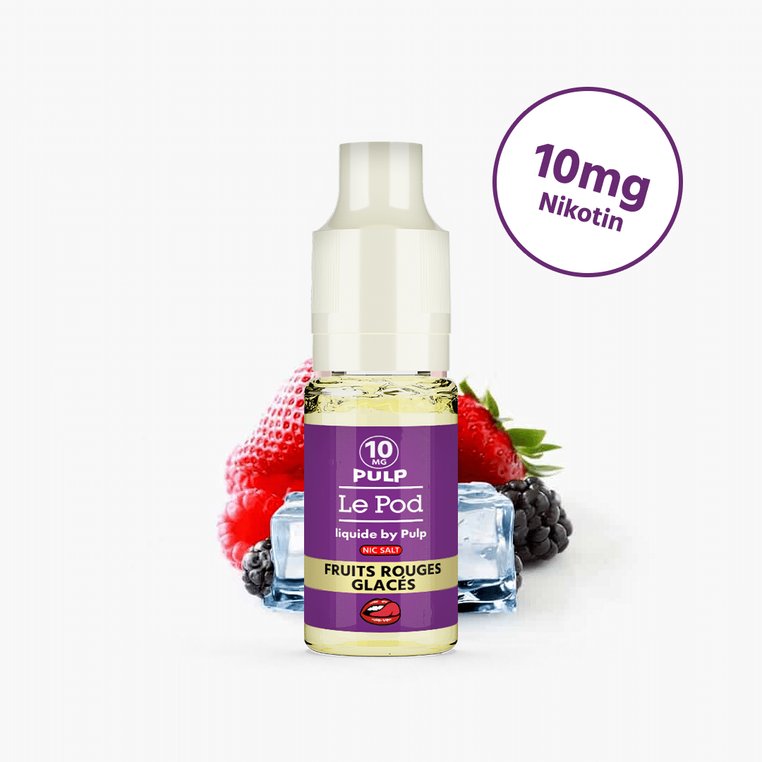 le pod by pulp frosted red fruits nikotinsalz liquid 10mg