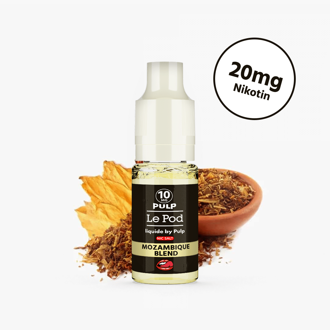 le pod by pulp mozambique blend nikotinsalz liquid 20mg