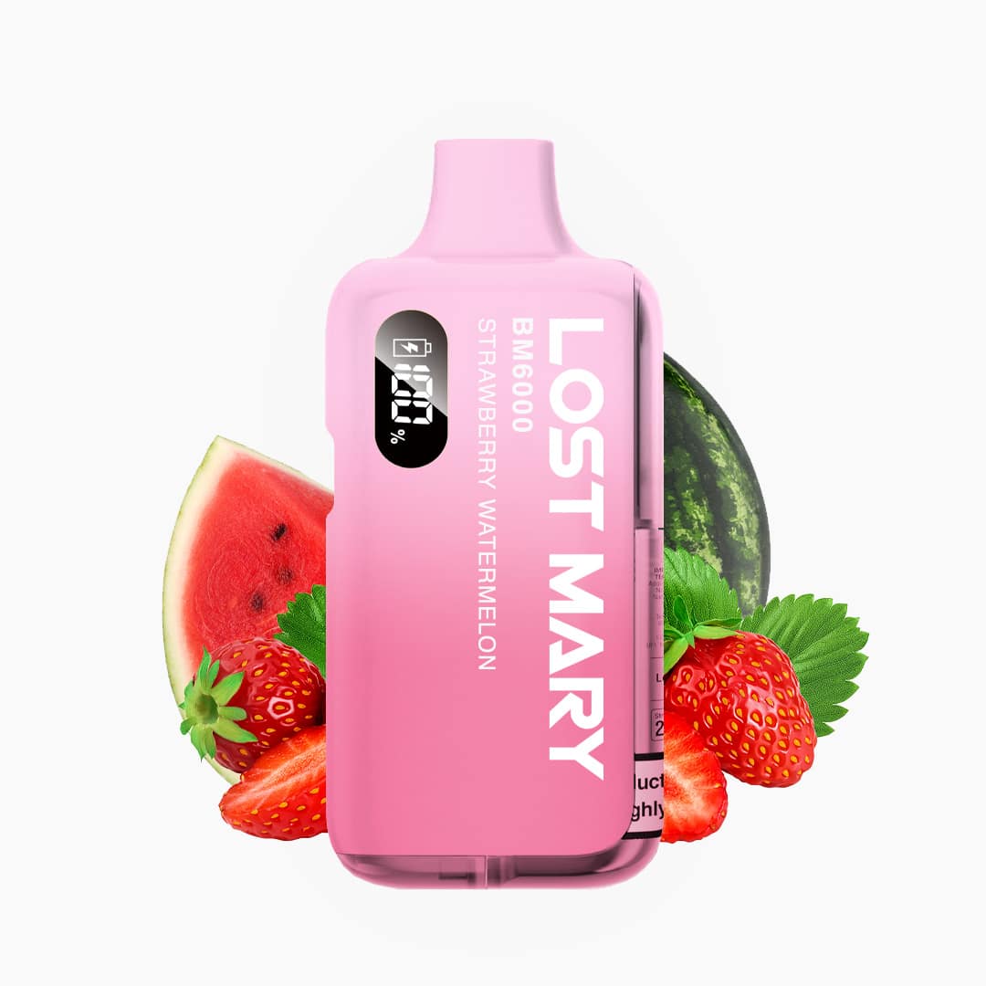 lost mary bm6000 strawberry watermelon vape kit bis 6000 zuege