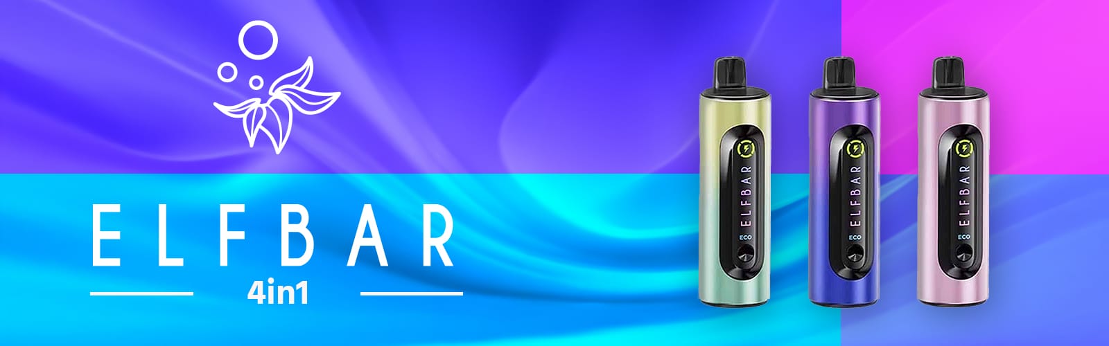Elfbar 4 in 1 Starter Kits, Akku inkl. 4 Pods