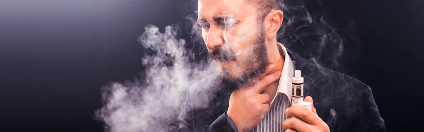 Vape schmeckt verbrannt