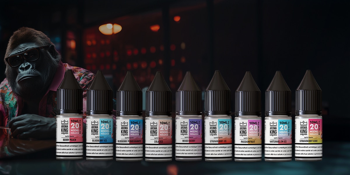 Alle Aroma King E-Liquid Geschmacksrichtungen