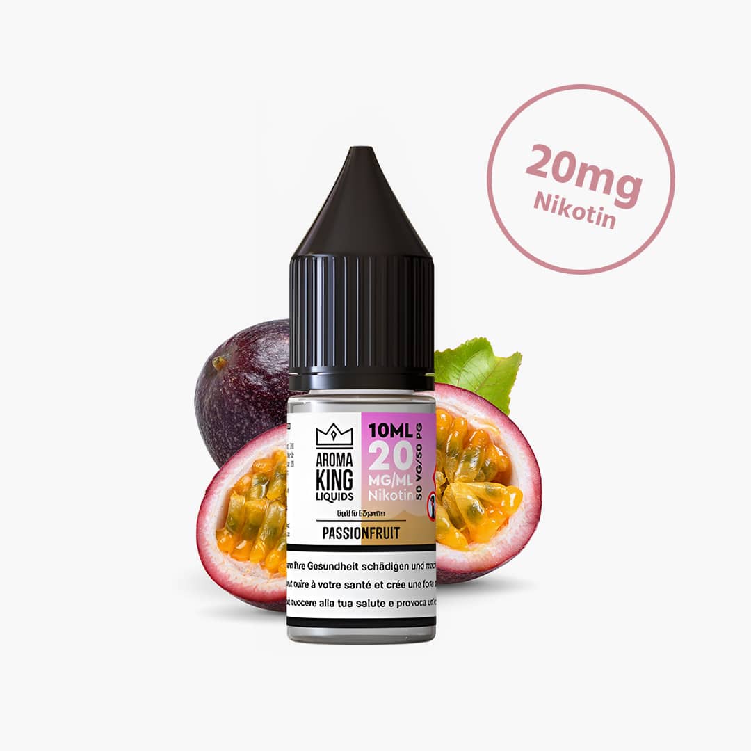 aroma king liquid passionfruit nikotinsalz e liquid 20mg