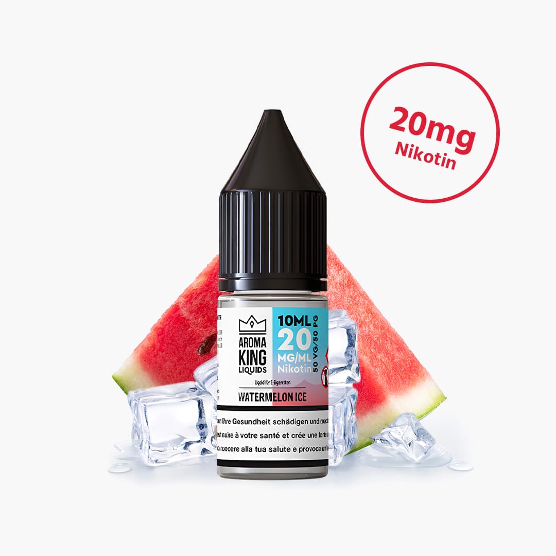 aroma king liquid watermelon ice nikotinsalz e liquid 20mg