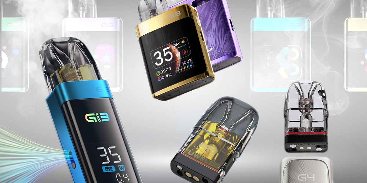 Uwell Caliburn, die besten Designs