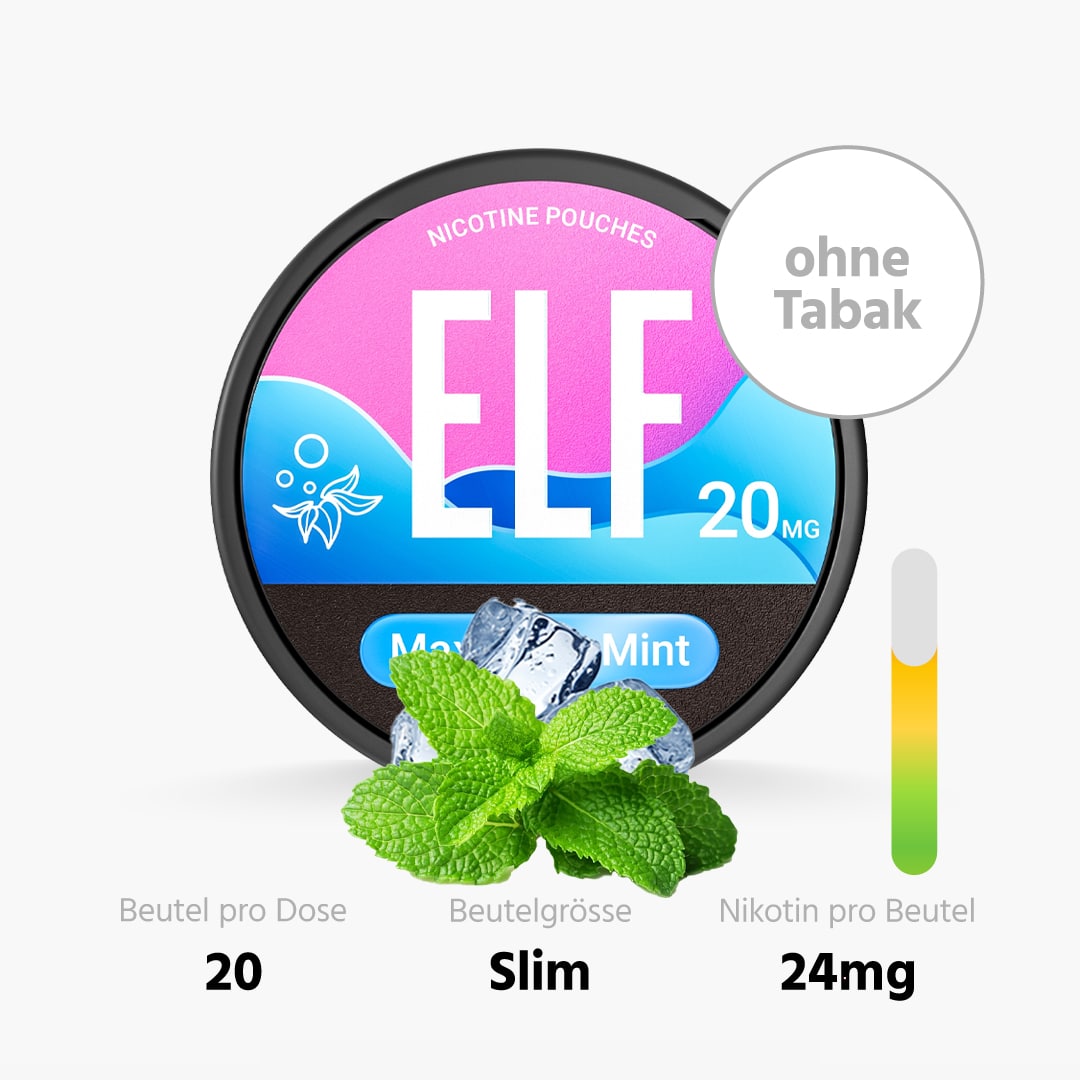 elfbar elf max polar mint snus ohne tabak 24g 20mg nikotin