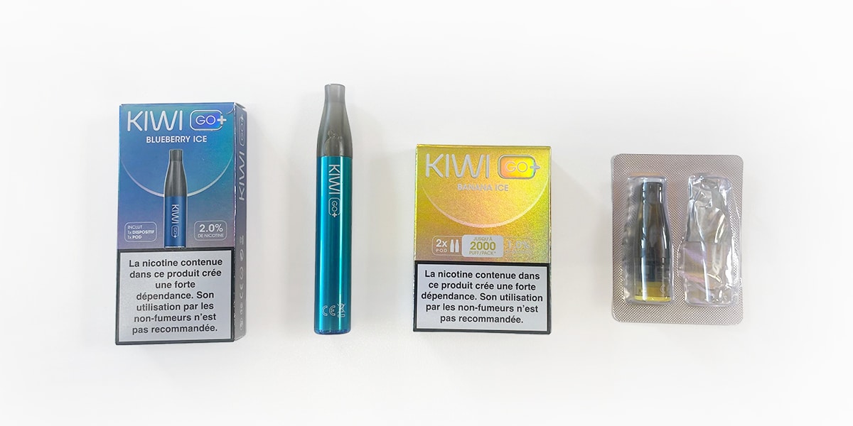 Inbetriebnahme des Kiwi Go Plus Vape Systems
