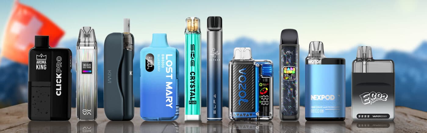Les meilleures marques de vape de Suisse