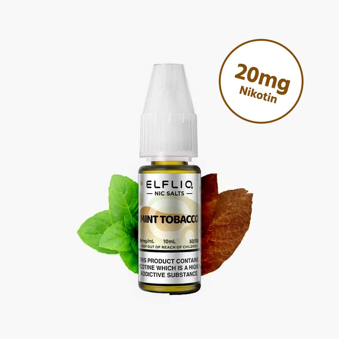 elf bar elfliq mint tobacco nikotinsalz liquid 20mg