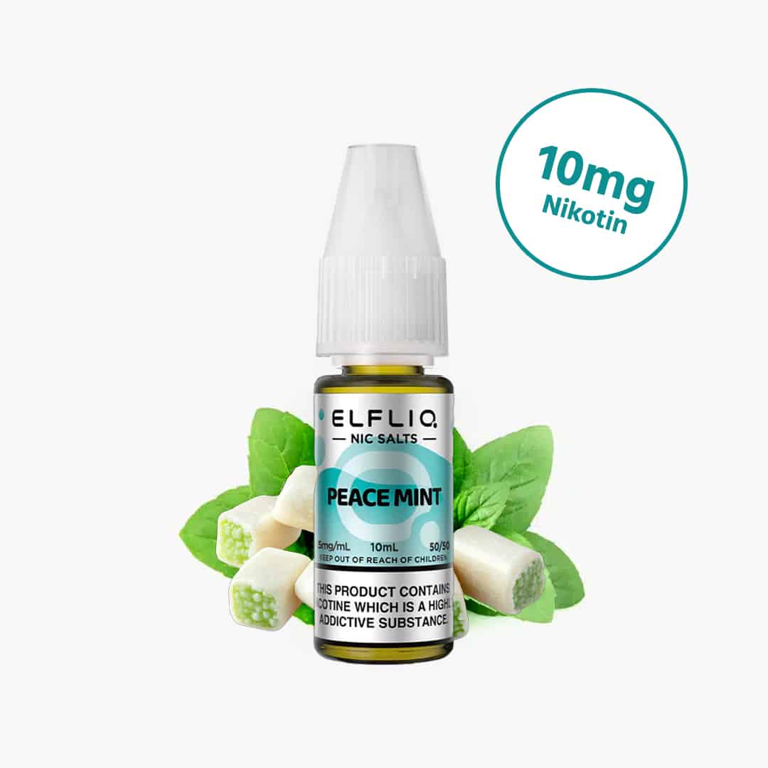 elf bar elfliq peace mint nikotinsalz liquid10mg