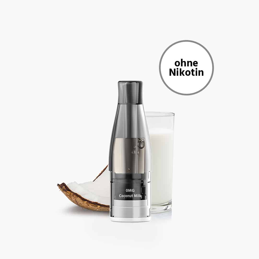 kiwi go plus pods ohne nikotin coconut milk 2 ex