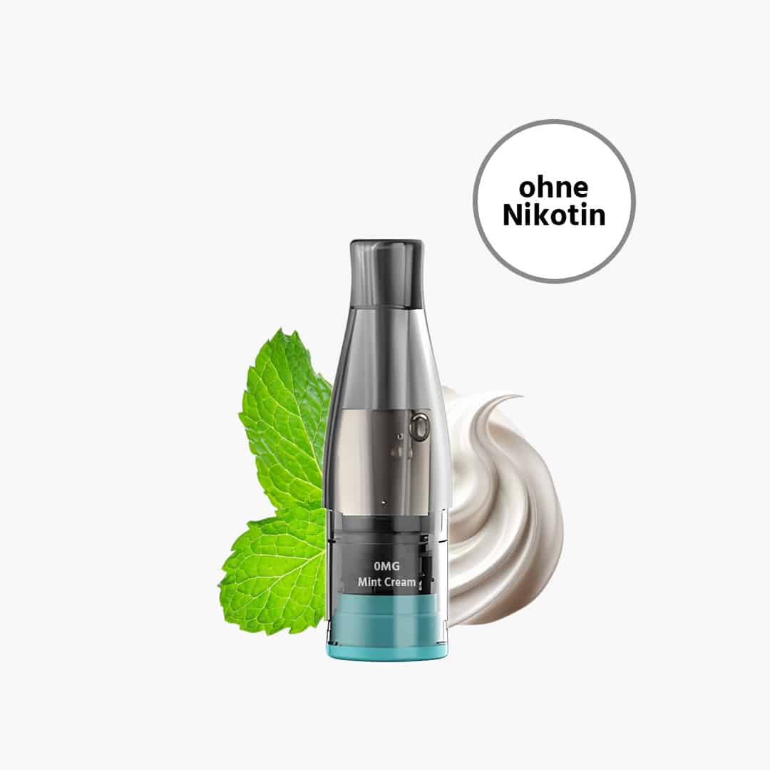 kiwi go plus pods ohne nikotin mint cream 2 ex