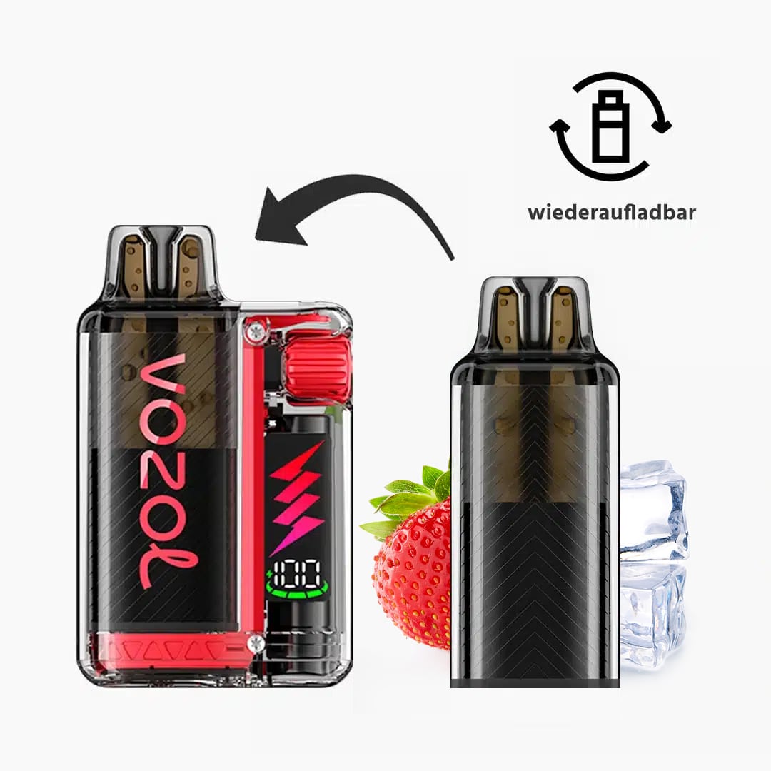 vozol vista plug starter kit strawberry ice