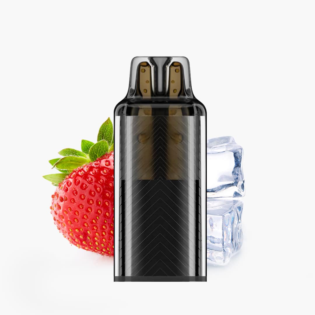 vozol vista plug strawberry ice liquid pod