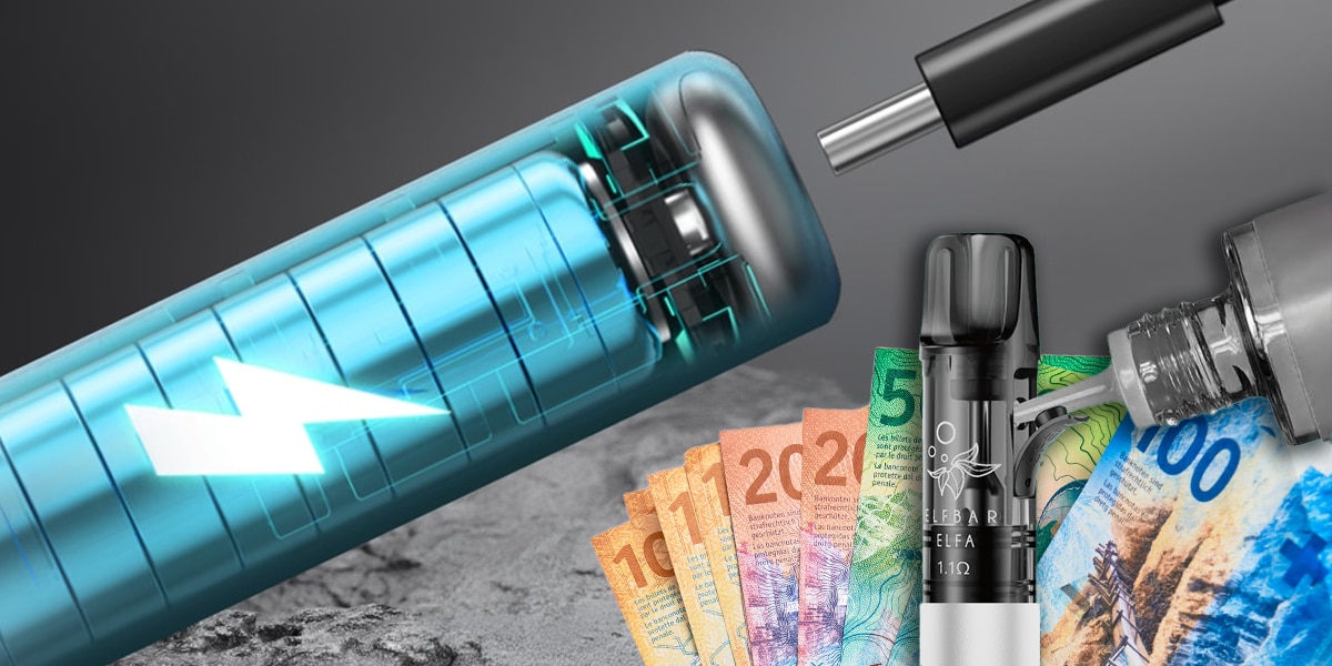 E-cigarettes durables 50% moins chères que les jetables