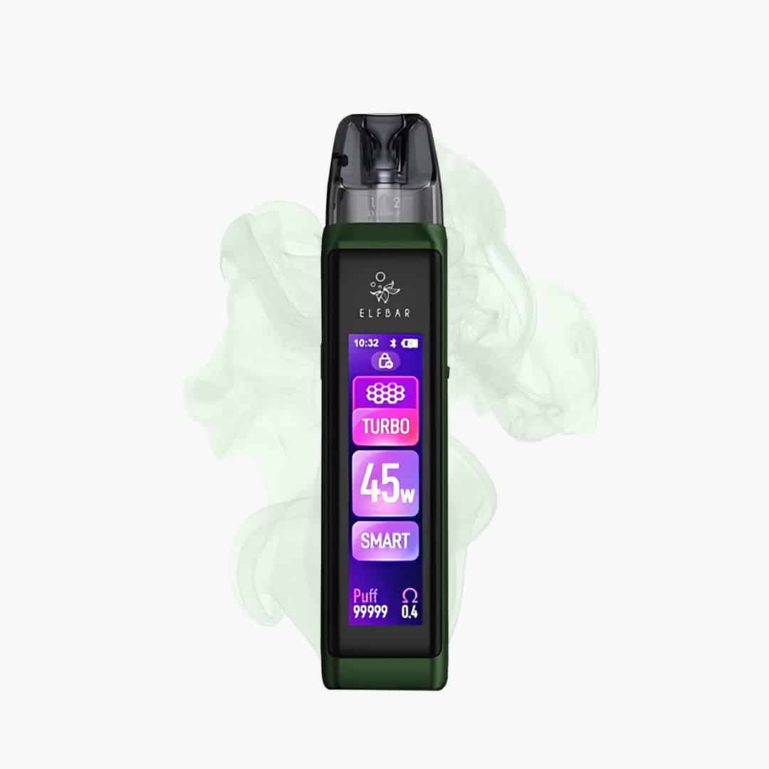 elfbar elfx ultra green smart vape mit app anbindung 1